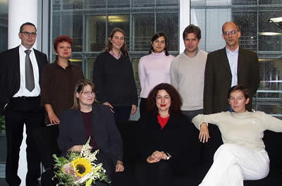 Monika Griefahn und Dr Vilmut Brock am Kr&ouml;tentunnel an der K 28 (28.05.2001)