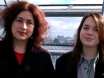 Monika Griefahn und Aileen Conrad in Berlin
