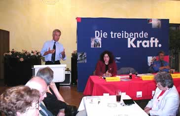 Dr. Michael B&uuml;rsch MdB, Monika Griefahn MdB und Dietmar Stadie