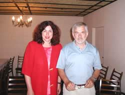 Monika Griefahn MdB und Siegfried Meyer