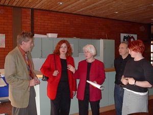 Monika Griefahn informierte sich in Tostedt: Ganztagsschule an der Hauptschule